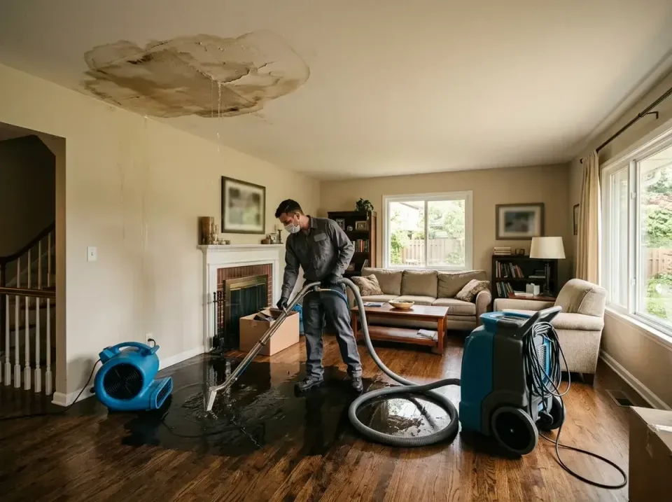 attic-pipe-burst-ceiling-drip-008 — frequently asked questions, Water Damage Restoration & Carpet Care in Jamesburg, NJ